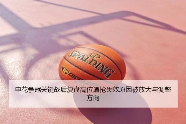 申花争冠关键战后复盘高位逼抢失效原因被放大与调整方向